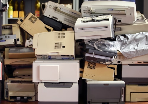 Do Printer Repair Services Provide Recycling and Disposal of Old Equipment and Parts in Los Angeles County, CA?